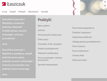 Tablet Screenshot of laszczuk.pl